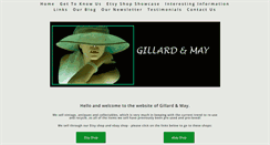 Desktop Screenshot of gillardmay.co.uk